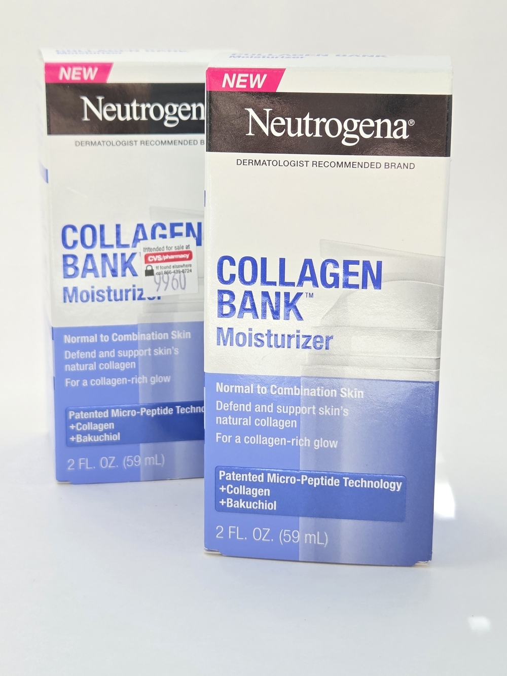 Neutrogena Collagen Bank Moisturizer Bakuchiol 2oz